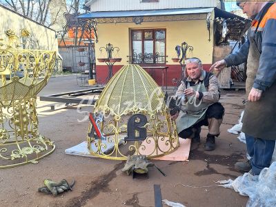 Пасхальное яйцо в храм от компании СГ